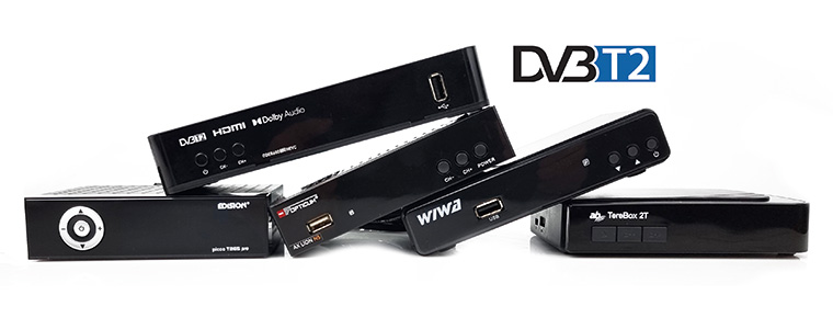 odbiorniki DVB-T2 dekodery tunery