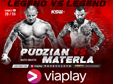 KSW 70: Pudzian vs Materla w Viaplay [wideo]