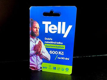 Prepaidowa karta platformy Telly
