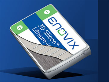 Enovix akumulator bateria 3D EV 360px