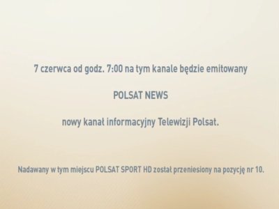 Polsat News Infocard